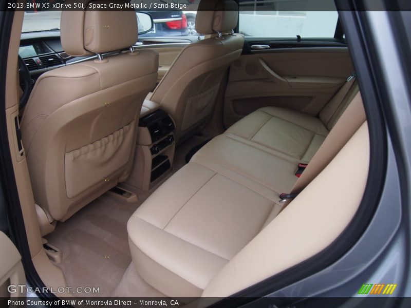 Space Gray Metallic / Sand Beige 2013 BMW X5 xDrive 50i