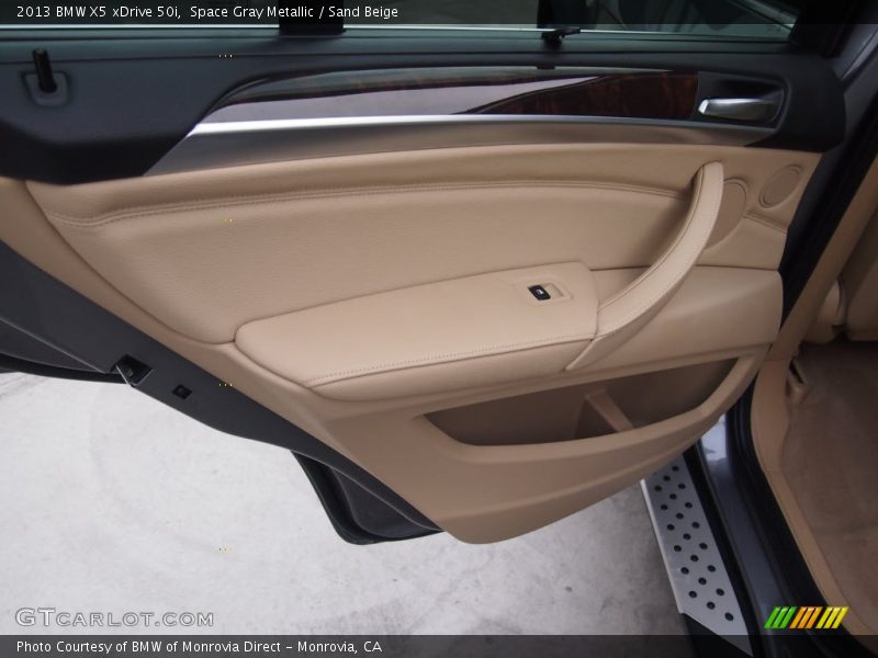 Space Gray Metallic / Sand Beige 2013 BMW X5 xDrive 50i
