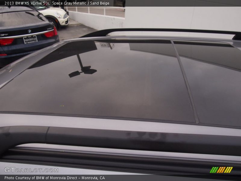 Space Gray Metallic / Sand Beige 2013 BMW X5 xDrive 50i