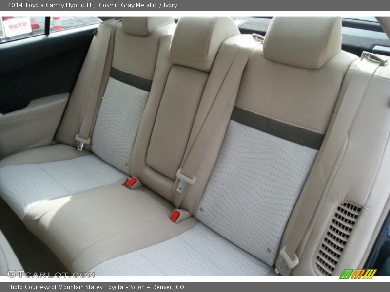 Cosmic Gray Metallic / Ivory 2014 Toyota Camry Hybrid LE