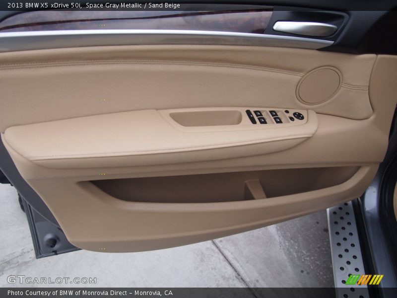 Space Gray Metallic / Sand Beige 2013 BMW X5 xDrive 50i