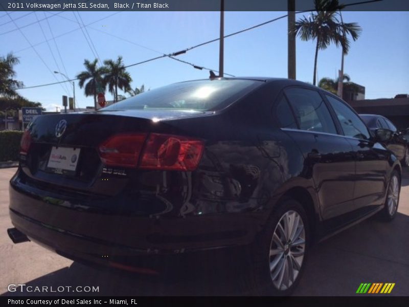 Black / Titan Black 2011 Volkswagen Jetta SEL Sedan