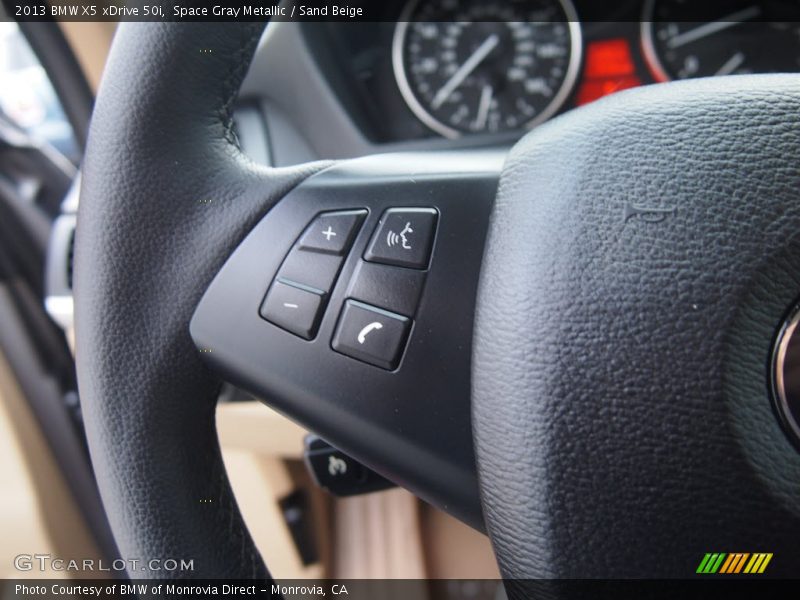 Space Gray Metallic / Sand Beige 2013 BMW X5 xDrive 50i