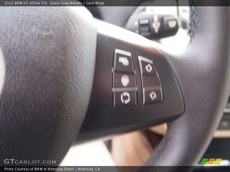 Space Gray Metallic / Sand Beige 2013 BMW X5 xDrive 50i