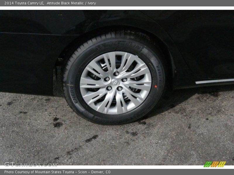 Attitude Black Metallic / Ivory 2014 Toyota Camry LE