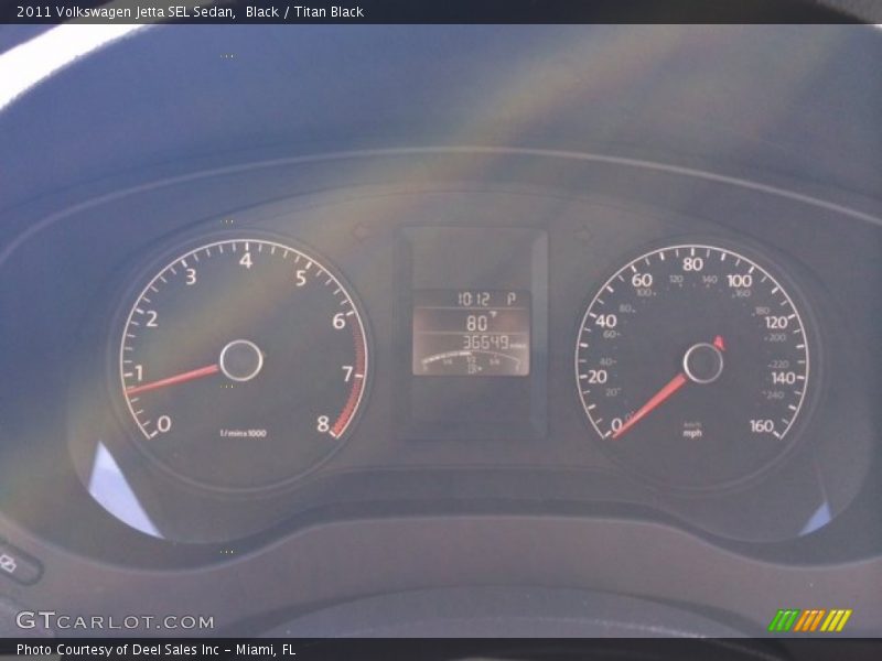 Black / Titan Black 2011 Volkswagen Jetta SEL Sedan