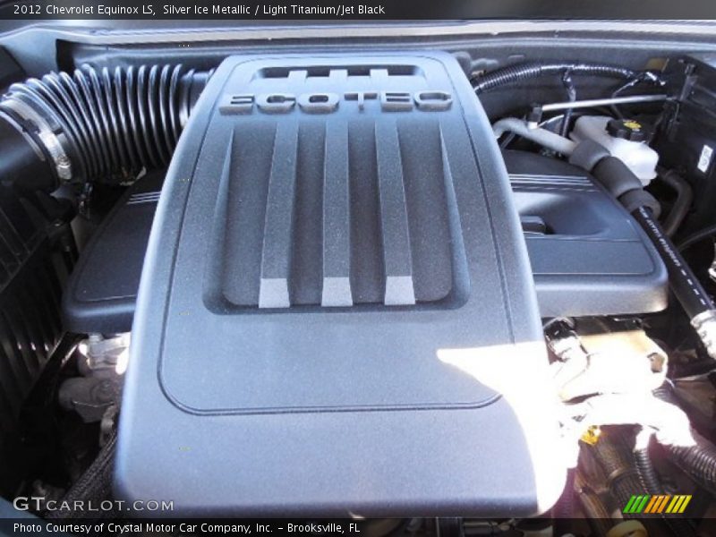 Silver Ice Metallic / Light Titanium/Jet Black 2012 Chevrolet Equinox LS
