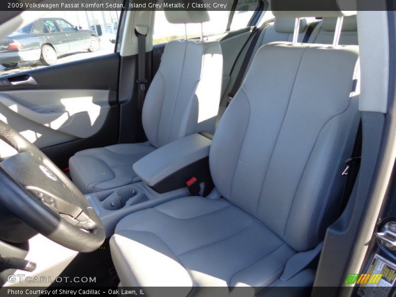 Island Grey Metallic / Classic Grey 2009 Volkswagen Passat Komfort Sedan