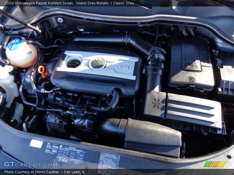 Island Grey Metallic / Classic Grey 2009 Volkswagen Passat Komfort Sedan
