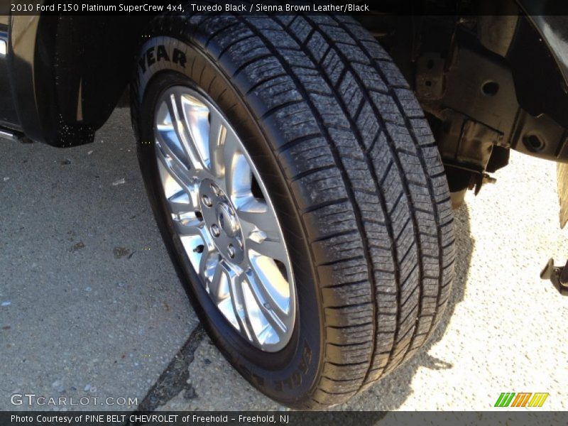 Tuxedo Black / Sienna Brown Leather/Black 2010 Ford F150 Platinum SuperCrew 4x4