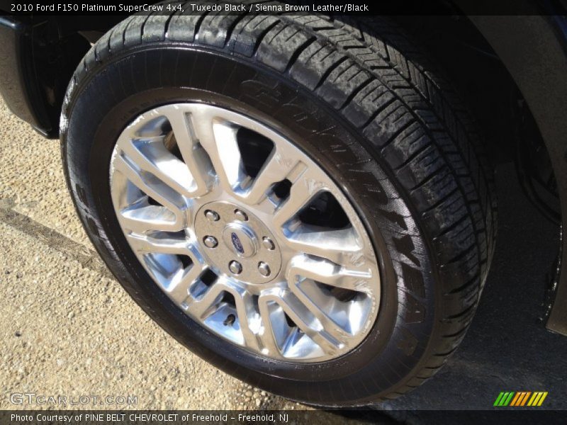 Tuxedo Black / Sienna Brown Leather/Black 2010 Ford F150 Platinum SuperCrew 4x4
