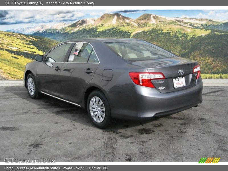 Magnetic Gray Metallic / Ivory 2014 Toyota Camry LE