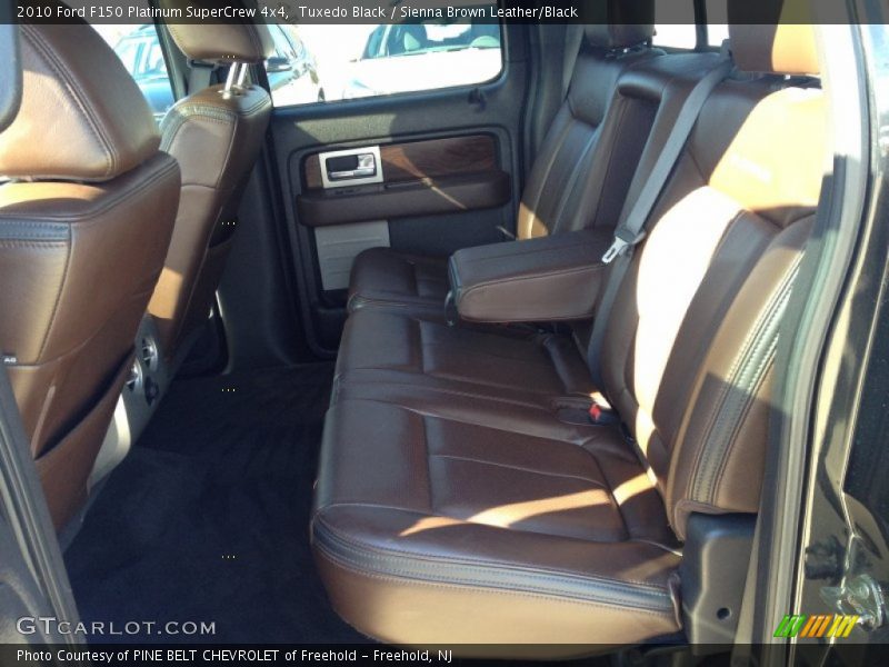 Tuxedo Black / Sienna Brown Leather/Black 2010 Ford F150 Platinum SuperCrew 4x4