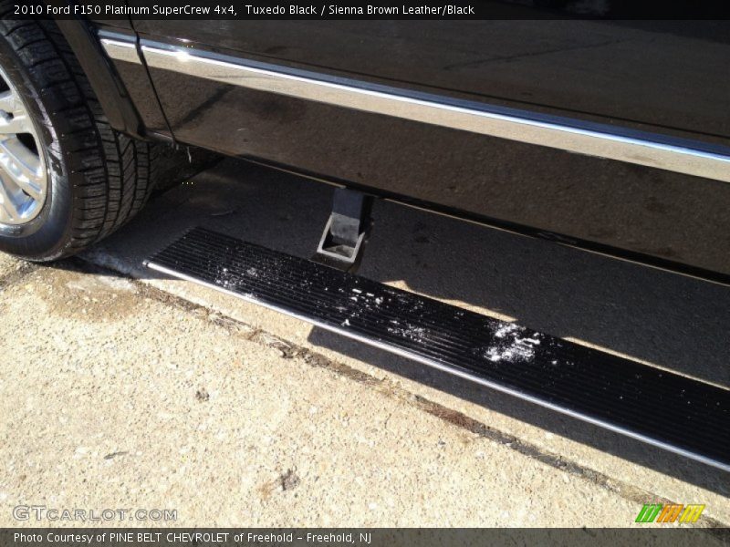 Tuxedo Black / Sienna Brown Leather/Black 2010 Ford F150 Platinum SuperCrew 4x4