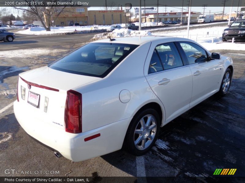 White Diamond / Ebony 2006 Cadillac STS V6