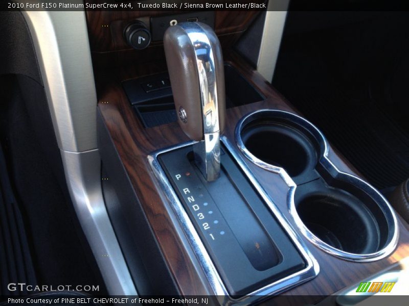 Tuxedo Black / Sienna Brown Leather/Black 2010 Ford F150 Platinum SuperCrew 4x4