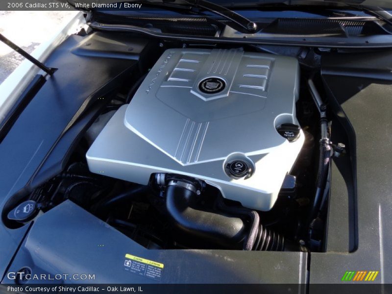 White Diamond / Ebony 2006 Cadillac STS V6