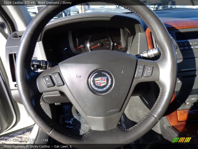 White Diamond / Ebony 2006 Cadillac STS V6