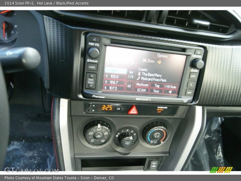 Controls of 2014 FR-S 