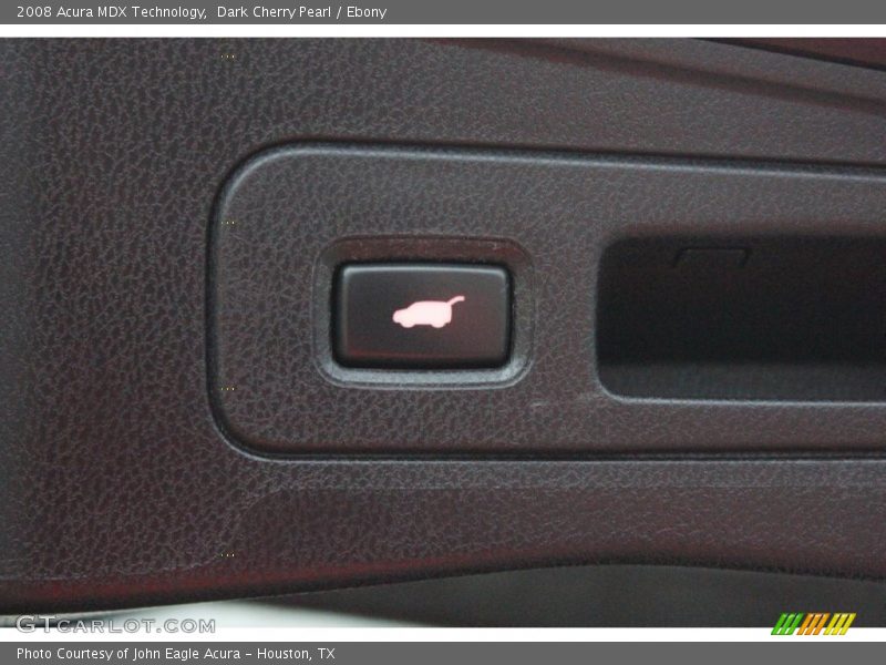 Dark Cherry Pearl / Ebony 2008 Acura MDX Technology