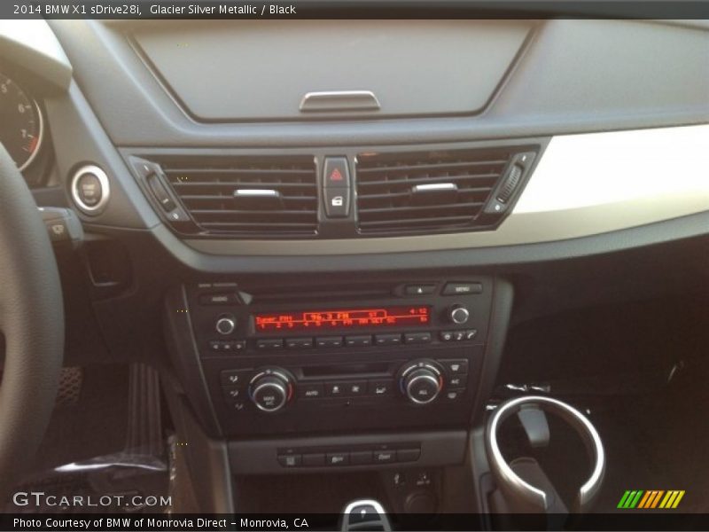 Glacier Silver Metallic / Black 2014 BMW X1 sDrive28i