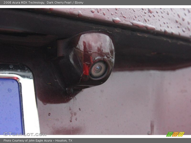 Dark Cherry Pearl / Ebony 2008 Acura MDX Technology