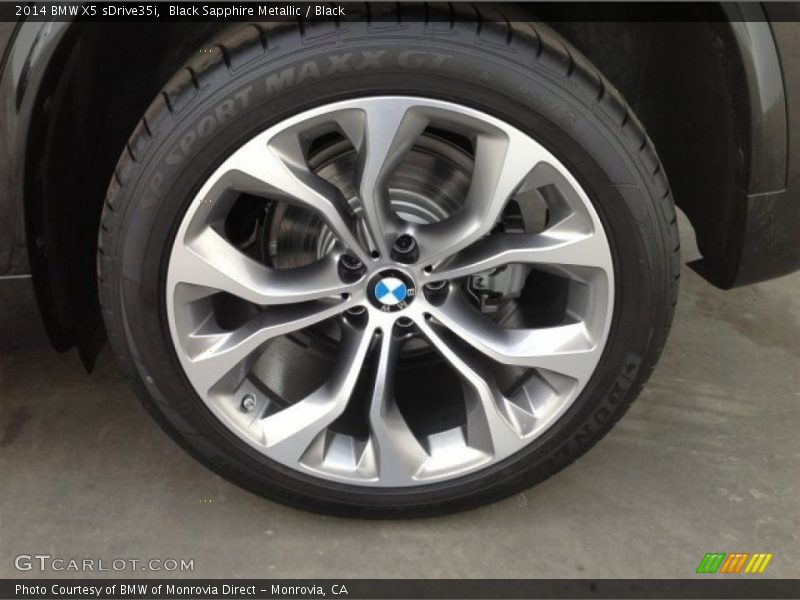 Black Sapphire Metallic / Black 2014 BMW X5 sDrive35i