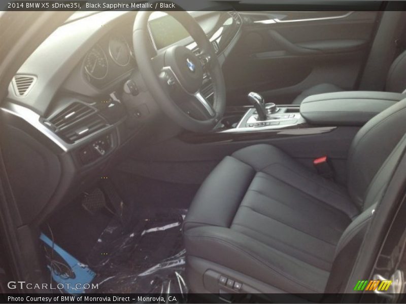 Black Sapphire Metallic / Black 2014 BMW X5 sDrive35i