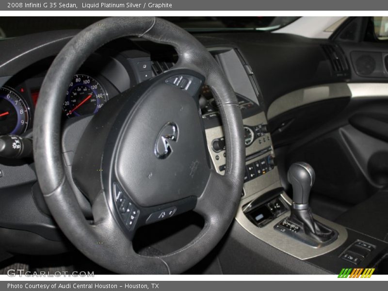 Liquid Platinum Silver / Graphite 2008 Infiniti G 35 Sedan