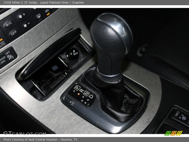 Liquid Platinum Silver / Graphite 2008 Infiniti G 35 Sedan