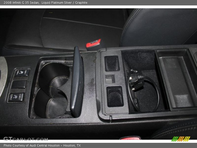 Liquid Platinum Silver / Graphite 2008 Infiniti G 35 Sedan