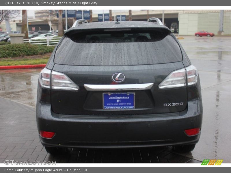 Smokey Granite Mica / Light Gray 2011 Lexus RX 350