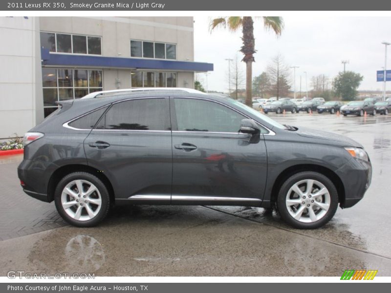 Smokey Granite Mica / Light Gray 2011 Lexus RX 350