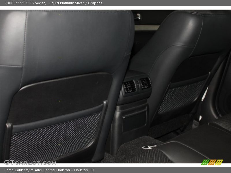 Liquid Platinum Silver / Graphite 2008 Infiniti G 35 Sedan