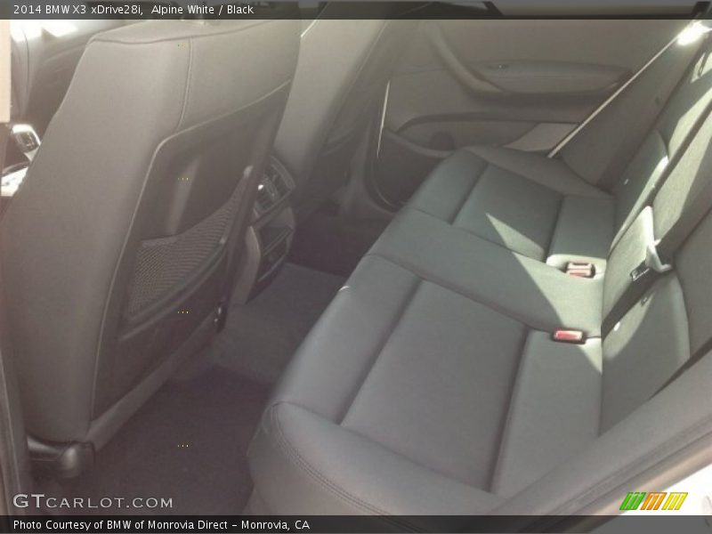 Alpine White / Black 2014 BMW X3 xDrive28i