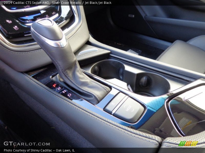 Silver Coast Metallic / Jet Black/Jet Black 2014 Cadillac CTS Sedan AWD