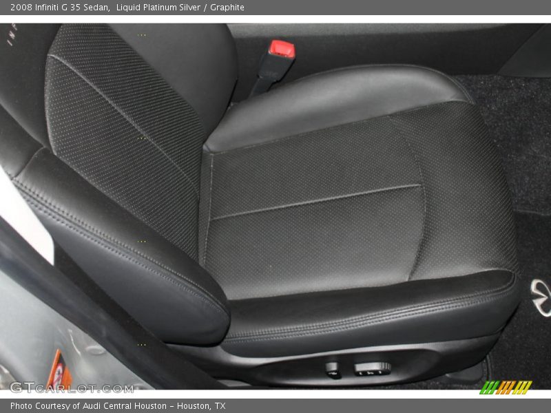 Liquid Platinum Silver / Graphite 2008 Infiniti G 35 Sedan