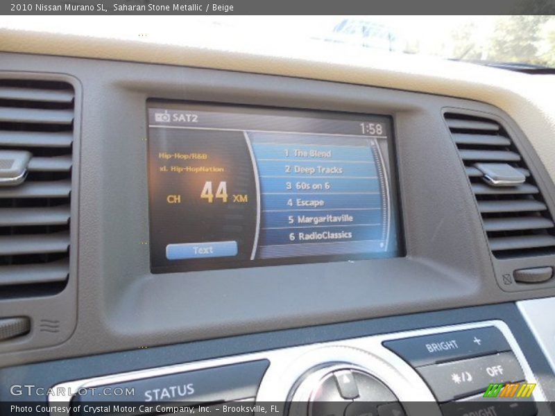 Saharan Stone Metallic / Beige 2010 Nissan Murano SL