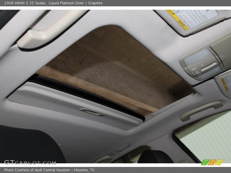 Liquid Platinum Silver / Graphite 2008 Infiniti G 35 Sedan