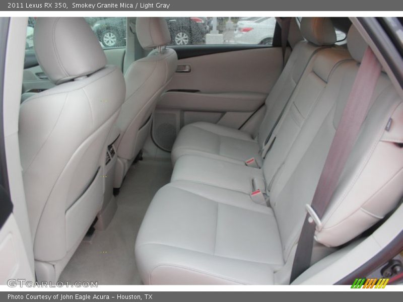 Smokey Granite Mica / Light Gray 2011 Lexus RX 350