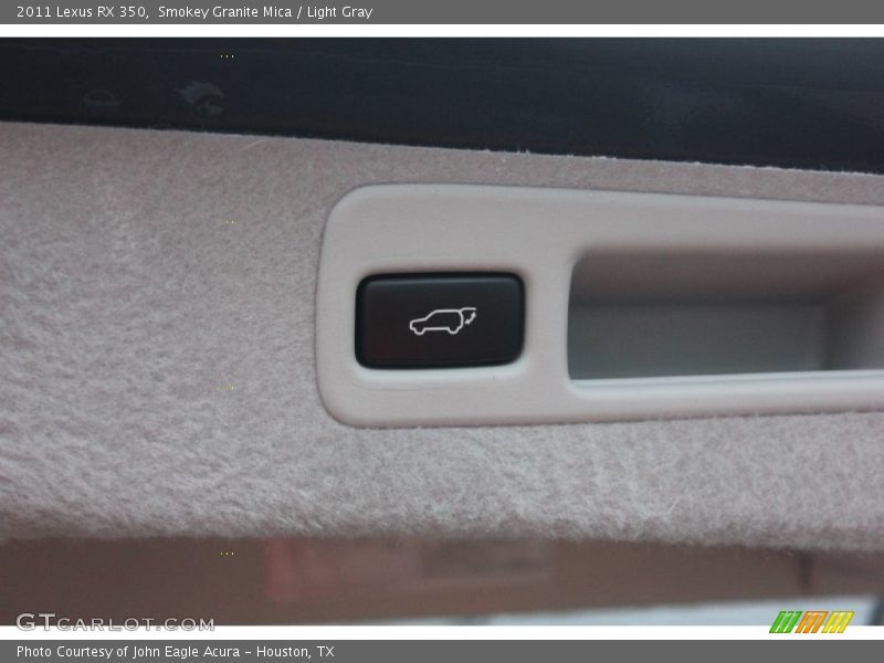 Smokey Granite Mica / Light Gray 2011 Lexus RX 350