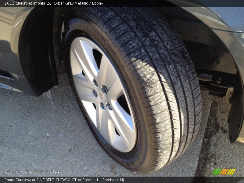 Cyber Gray Metallic / Ebony 2011 Chevrolet Impala LS