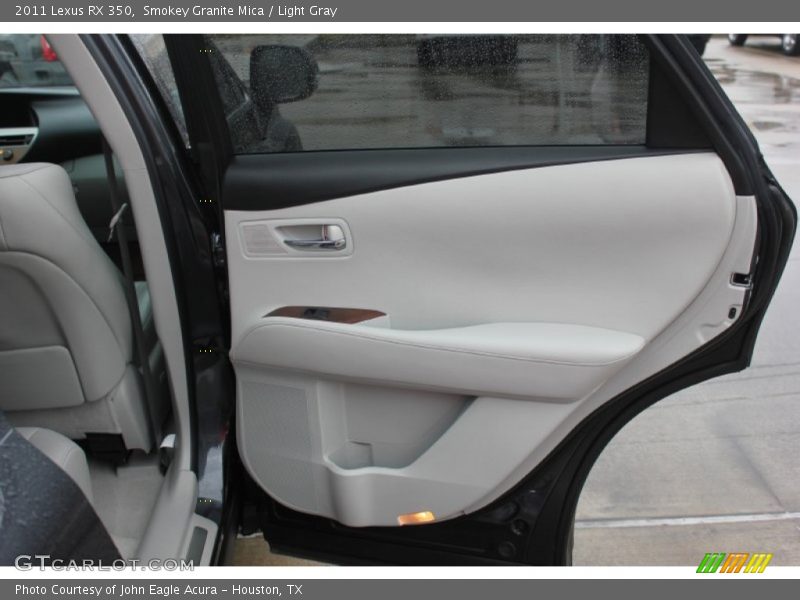 Smokey Granite Mica / Light Gray 2011 Lexus RX 350