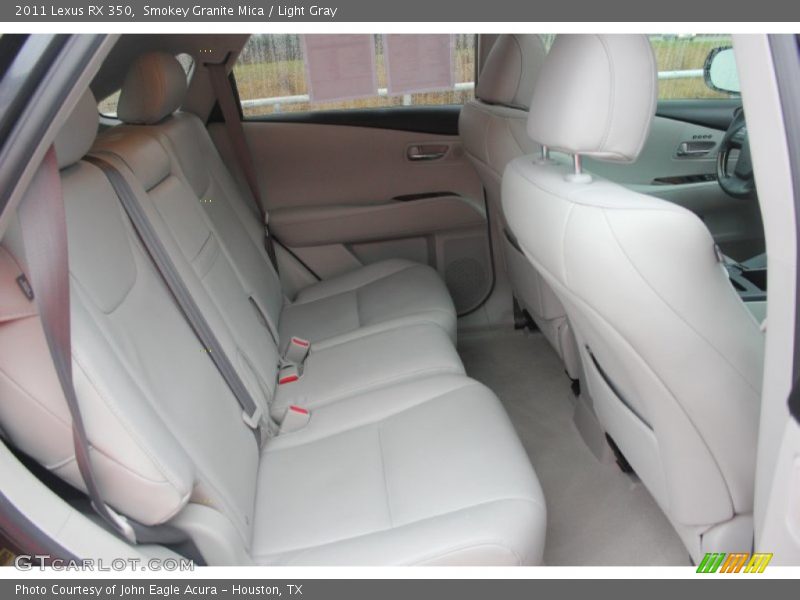 Smokey Granite Mica / Light Gray 2011 Lexus RX 350