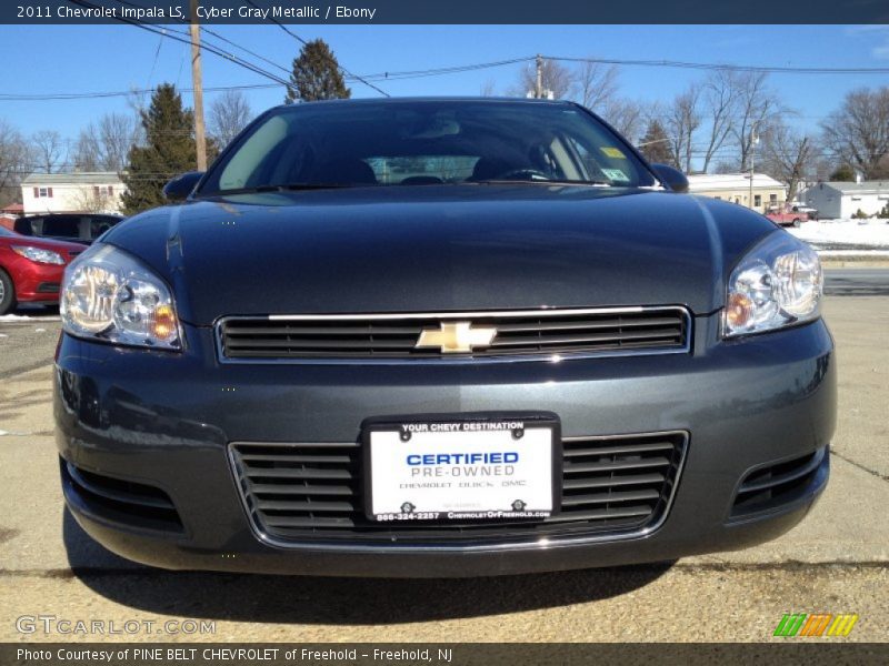 Cyber Gray Metallic / Ebony 2011 Chevrolet Impala LS