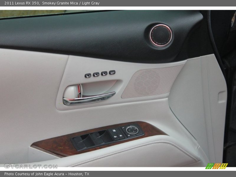 Smokey Granite Mica / Light Gray 2011 Lexus RX 350