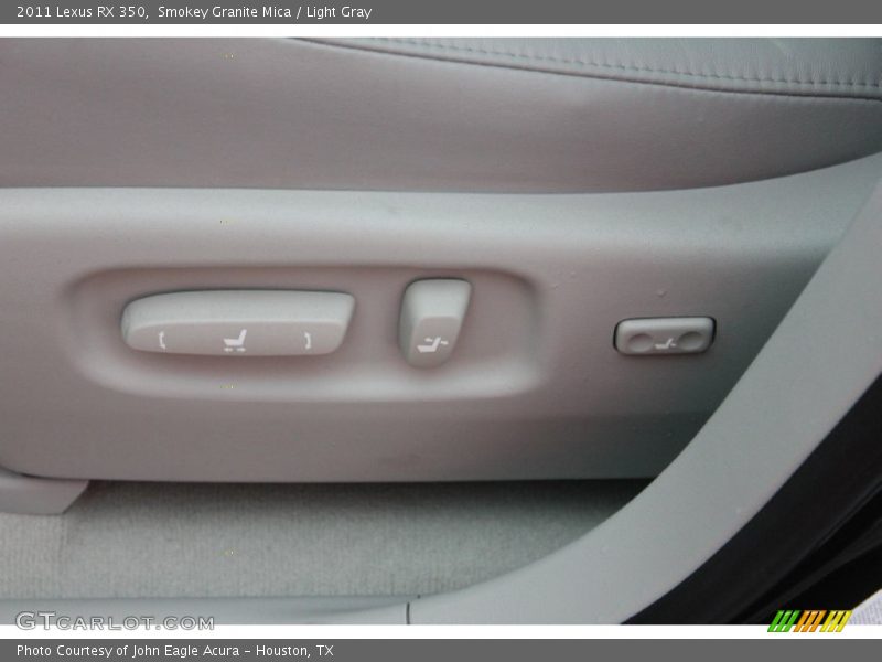 Smokey Granite Mica / Light Gray 2011 Lexus RX 350