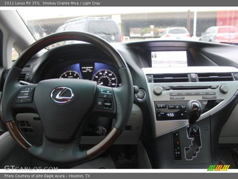 Smokey Granite Mica / Light Gray 2011 Lexus RX 350
