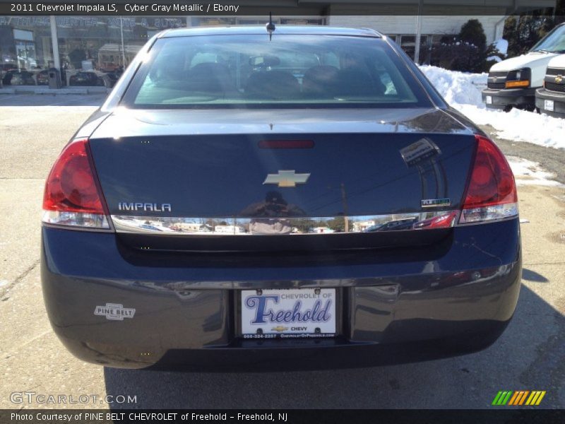 Cyber Gray Metallic / Ebony 2011 Chevrolet Impala LS