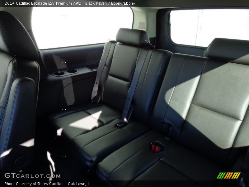 Black Raven / Ebony/Ebony 2014 Cadillac Escalade ESV Premium AWD